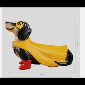 2025 Halloween Blow Mold Super Hero Dachsund